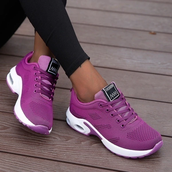 Baskets de Sport Femme Style Moderne pour Marche et Quotidien