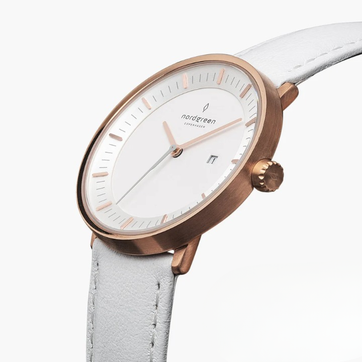 Phillip – Montre unisexe avec bracelet en cuir