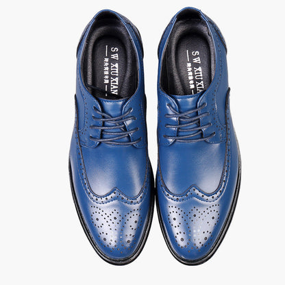 Chaussures Richelieu Homme Classiques à Détail Brogue pour Tenue Habillée et Business